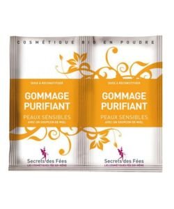 Gommage Purifiant peaux sensibles BIO, 2 sachets